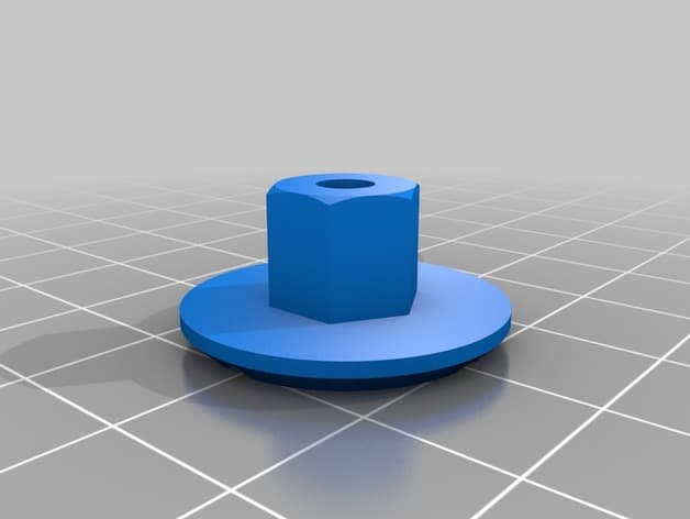 Undertray and Splashguard Plastic Nut — image 1 of 1