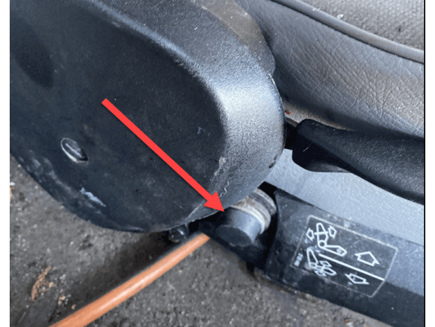 Front Seat-Belt Bolt Cap — image 1 of 6