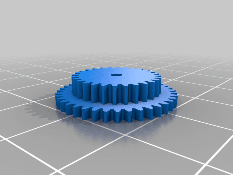 Early LOW-Cluster Odometer Gear Set