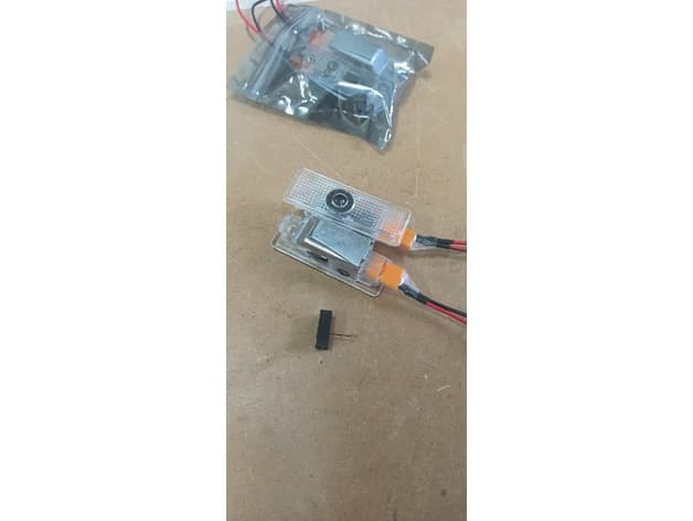 Door Courtesy-Light Connector Housing