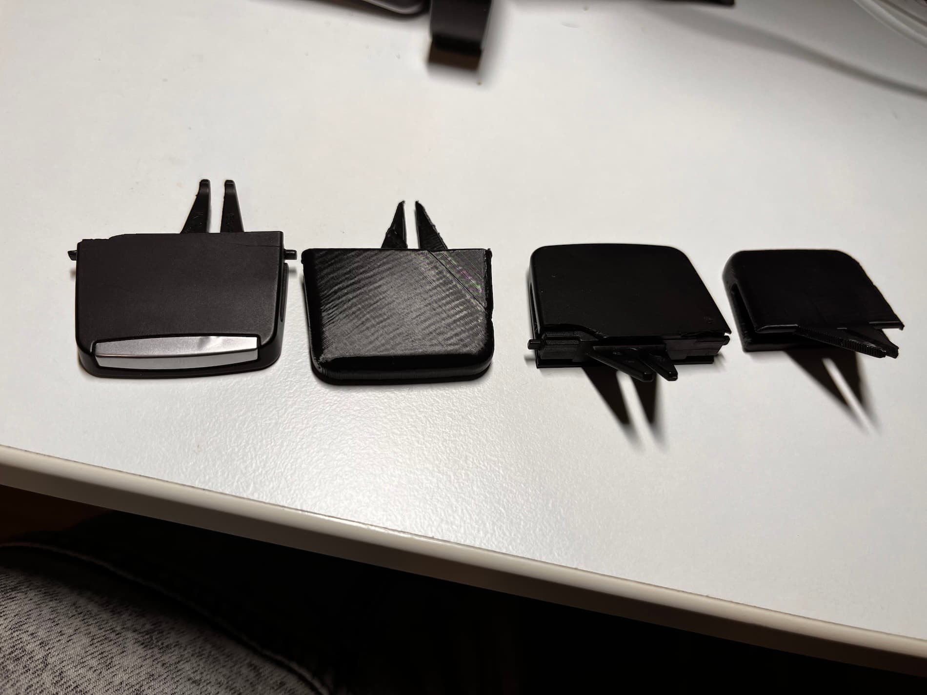 Dashboard Vent Tab Set