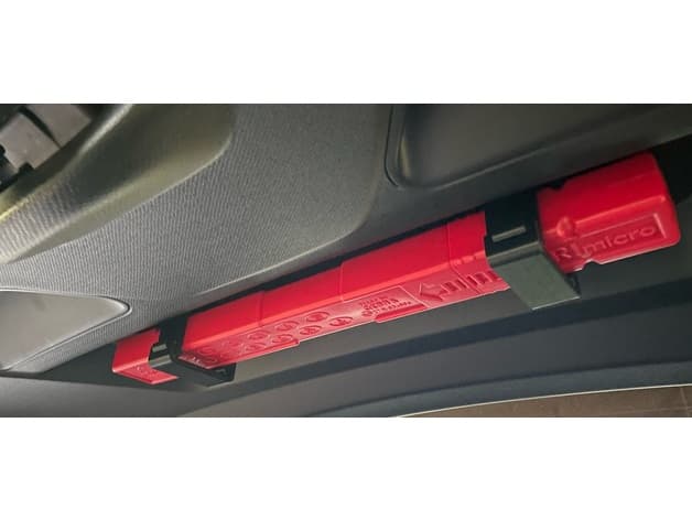 Hinged Hazard-Triangle Bracket