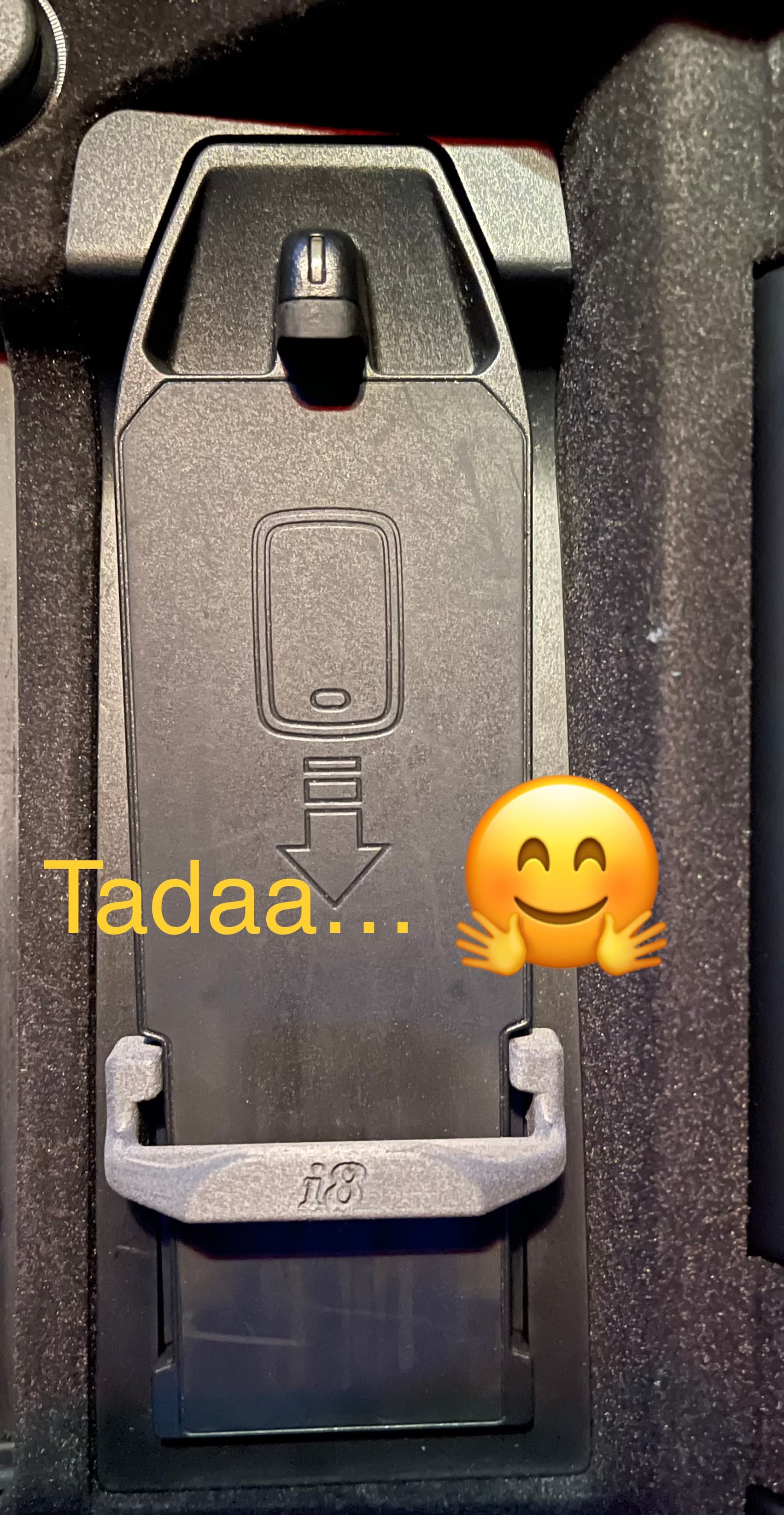 Snap-In Wireless-Charger Width Upgrade Clip