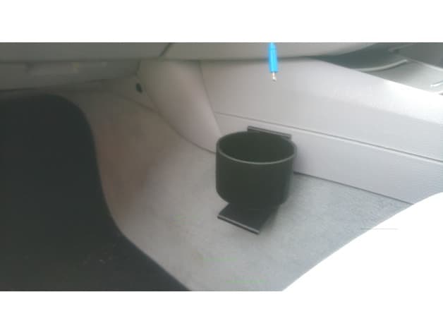 Lower-Console Cup Holder