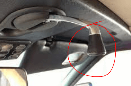 Manual-Sunroof Crank Knob