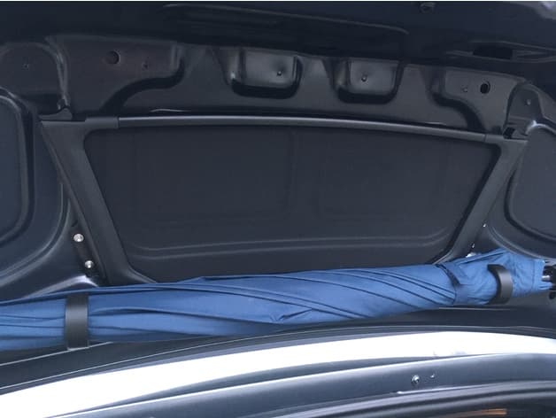 Stowed Wind-Deflector Mount Set