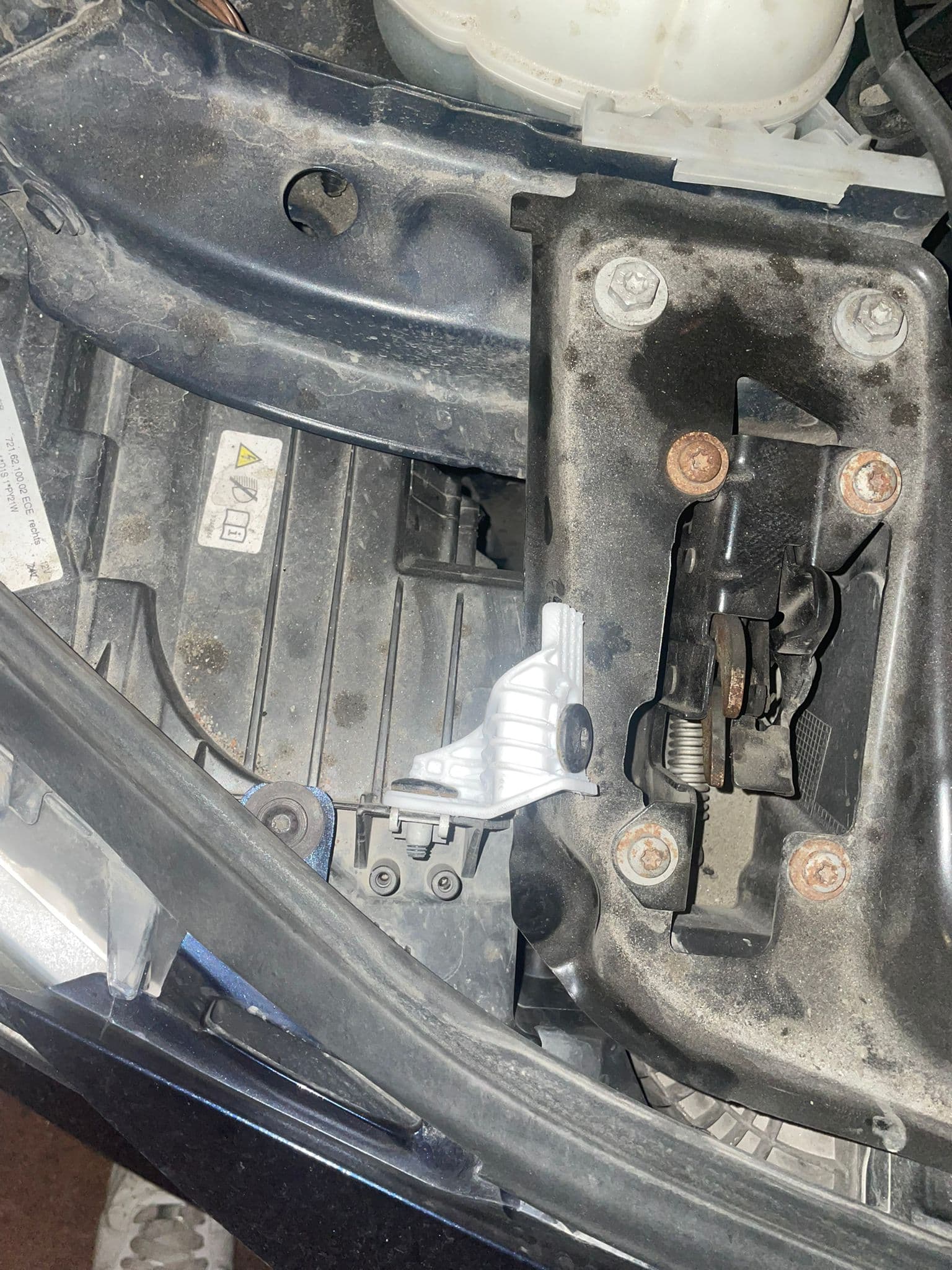 Right Headlight Support Bracket