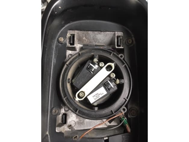Door-Mirror Cover Latch Repair